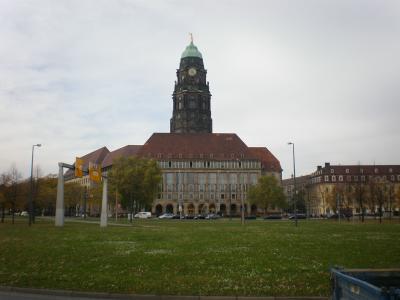 Sanierung Neues Rathaus in Dresden Altstadt,Dr. Külz-Ring